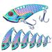 Vib3g Dragon Scale Colorful Long Casting Metal Small Sequin Iron Plate Bionic Micro Lure Fishing Bait_voghion.com