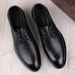 Neu Formal Für Büroangestellte Business Casual Echtes Leder Herren Vier Jahreszeiten Einfache Derby Schuhe_voghion.com