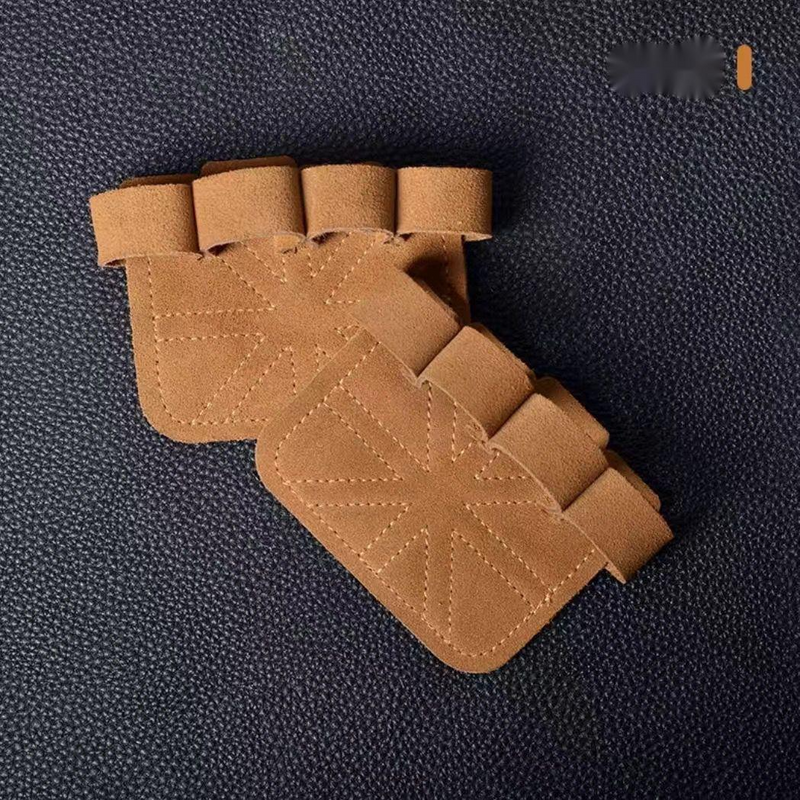 Grip Straps Men Four-Finger Fitness Palm Protection Pull-Up Bar Auxiliary Gloves Women Training Equipment Trendy_voghion.com