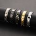 Ka Yi Jewelry Men's Magnetic Therapy Hematite Titanium Steel Bracelet Detachable_voghion.com