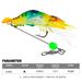 Luminous Bionic Soft 7cm 5,8g Mit Haken Garnelen Köder Bass Snakehead Fisch Topmouth Culter Alle-Zweck_voghion.com