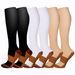 Open Toe Compression Outdoor Sports Calf Running Jump Rope Long Tube Shaping Socks_voghion.com