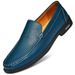 Slip-On Lazy Spring Herren Echtleder Britische Freizeitschuhe Koreanischer Stil Loafer Herren_voghion.com