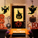 Halloween Kürbis LED Hängendes Geisterfest Horror Atmosphäre Party Dekoration Licht_voghion.com