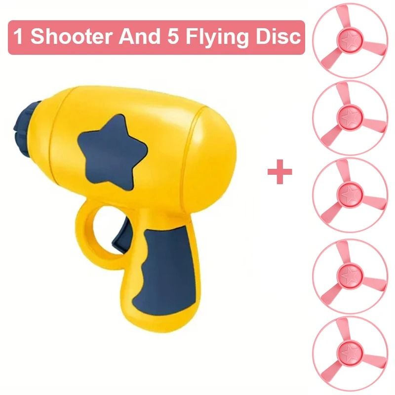 Funny Cat Toy Interactive Launch Pet Training Toy For Kitten Mini Flying Disc Shooting Gun Chasing Games Cat Toys Pet Supplies_voghion.com