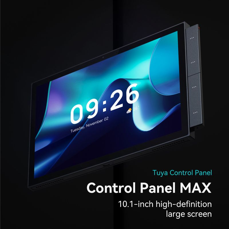 The 10 Inch Smart Home Central Control Screen Has Two Built In Zigbee Gateways And One Bluetooth Gateway_voghion.com