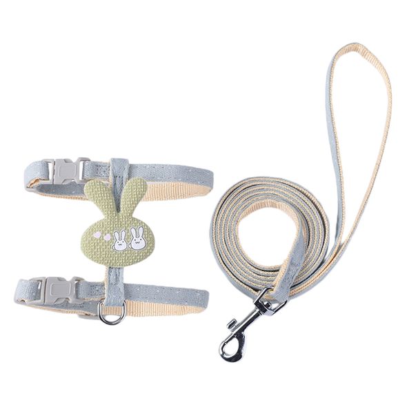 Guangying Weste Traktionsseil Verstellbares weiches süßes Cartoon-Bär-Katzen-Westengeschirr für den Außenbereich_voghion.com