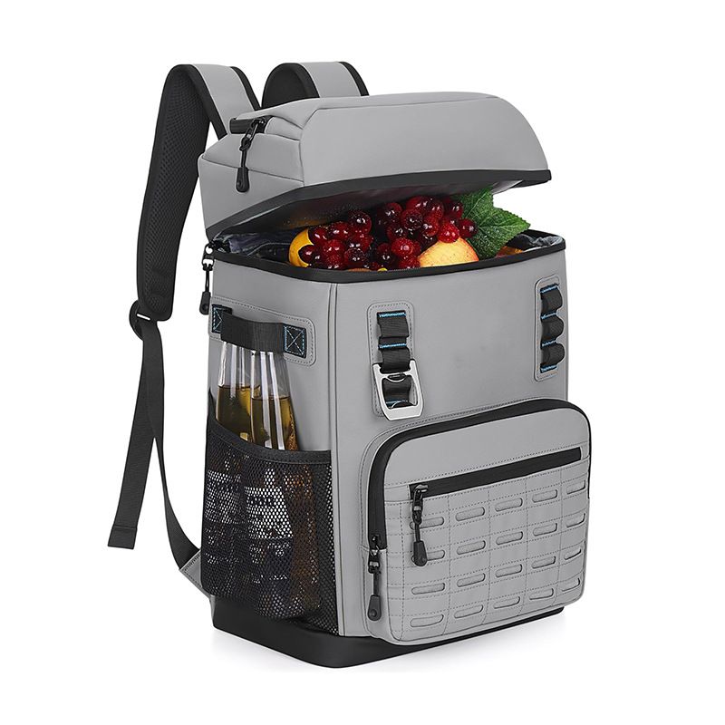 Insulated Cooler Backpack With 2 Leak-Proof Compartments, Waterproof Picnic Cooler Bag For Beach, Camping & Outdoor Adventures_voghion.com