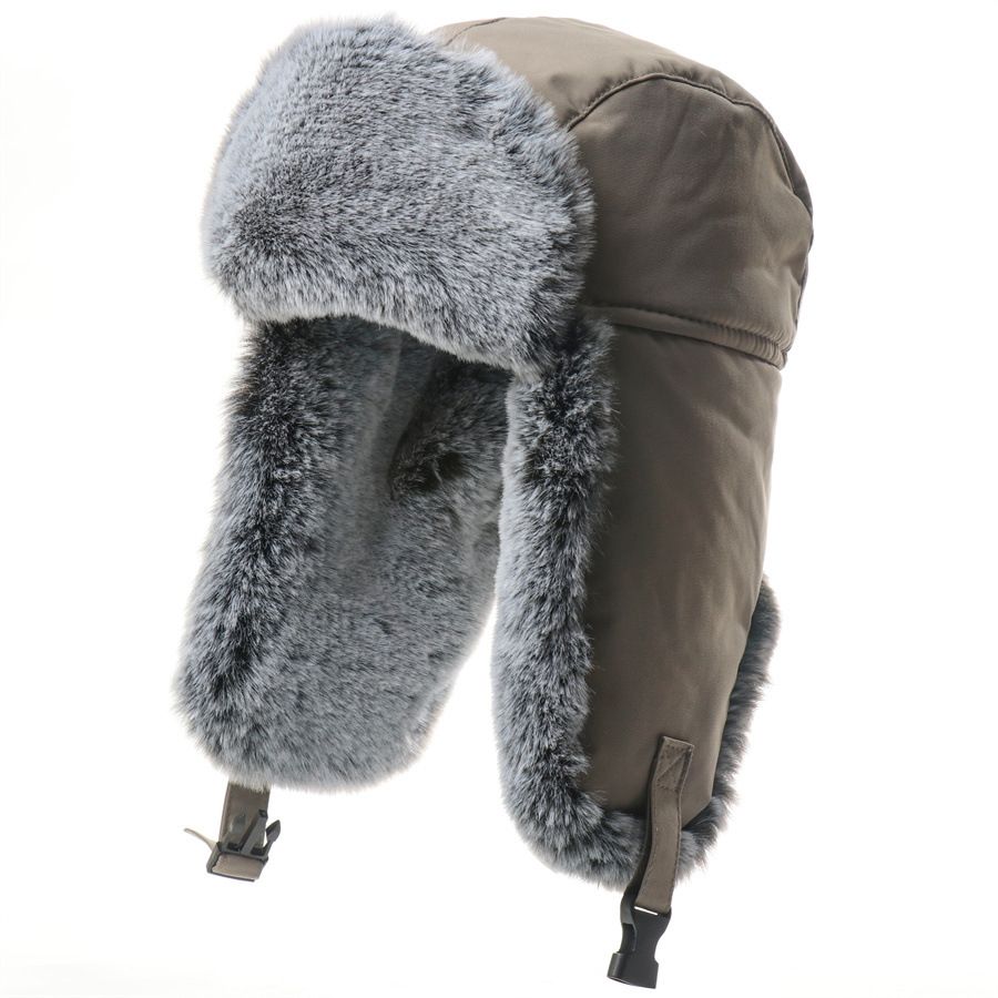 LazyZoom - Gorro de invierno grueso y cálido con protección auditiva, resistente al viento y al frío, ideal para ciclismo y nieve al aire libre._voghion.com