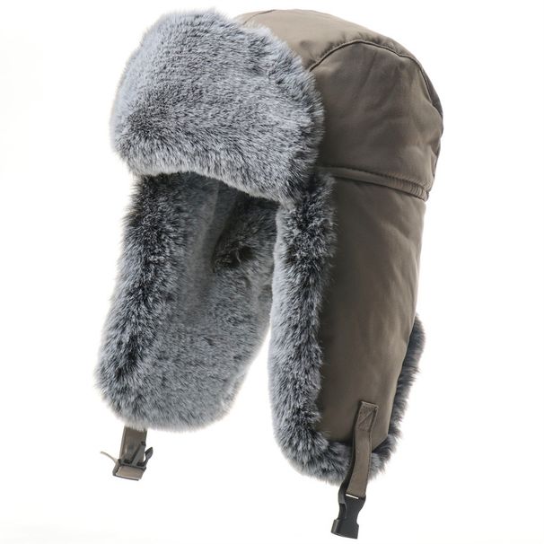 LazyZoom - Gorro de invierno grueso y cálido con protección auditiva, resistente al viento y al frío, ideal para ciclismo y nieve al aire libre._voghion.com