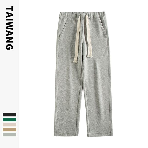 Moška oblačila Moška oblačila Jesen in zima 2024 Nove priložnostne hlače Moške preproste pletene športne hlače Modna znamka Ohlapne hlače Moške_voghion.com