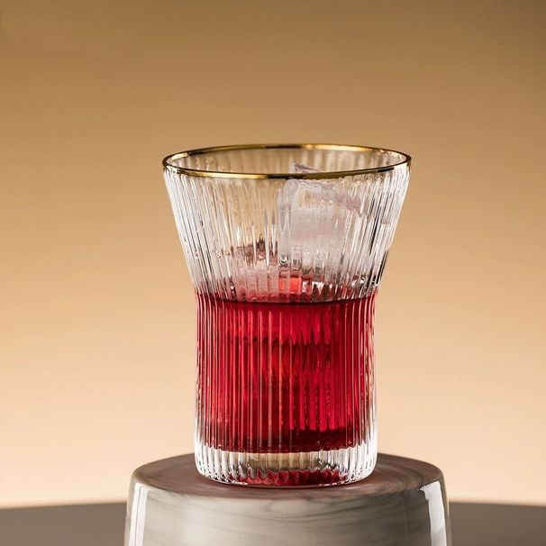 European Style Light Luxury Household High Temperature Resistant Glass Juice Bottle Cup Set Cold Water Pitcher_voghion.com