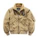 QFV507045555501<2 Winter New MA1 Flight Suit Men Loose Fit Plus Size Fleece Lined Thickened Workwear Jacket Warm Cotton Coat_voghion.com