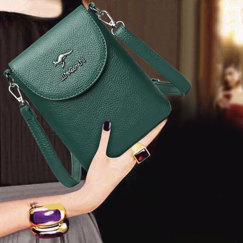 Mini telefono da donna 2024, nuova borsa a tracolla con tracolla singola, portachiavi e monete, piccola, di alta qualità_voghion.com