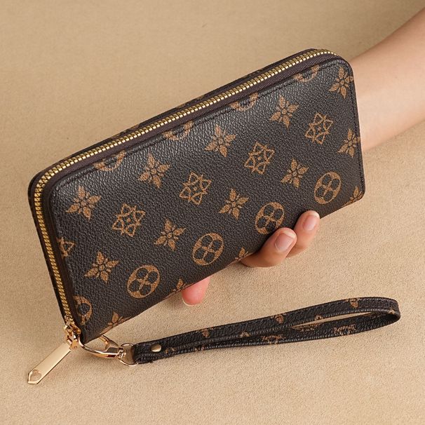 Geldbörse, Brieftasche, Clutch, lange Clutch, multifunktional, große Kapazität, modisch, Presbyopie, Handytasche, Münzgeldbörse, Geldbörse, Brieftasche_voghion.com