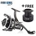 Fishking Head Fishing Long Casting Sea Rod Metal Spinning Reel_voghion.com