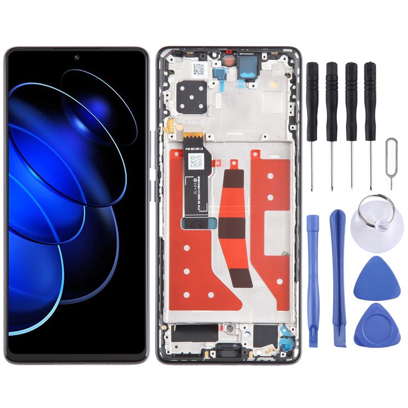For Honor 80 GT Original LCD Screen Digitizer Full Assembly With Frame (Black)_voghion.com