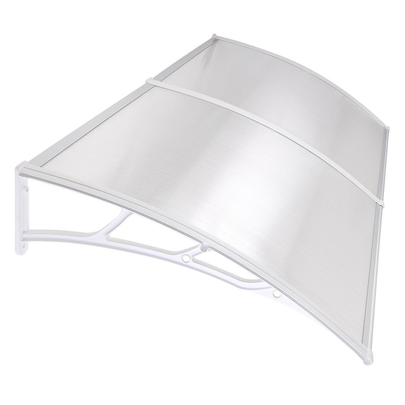 200x100 5mm PC Hollow Sheet Awning_voghion.com