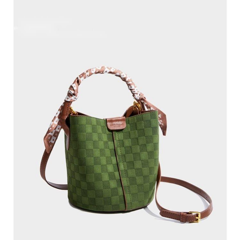 Geavanceerde Zintuiglijke Groentemand 2022 Nieuwe Lingge Grote Capaciteit Handtas Wateremmer Enkele Schouder Crossbody Dames_voghion.com
