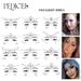 Halloween Edm Electronic Music Festival Face Stickers Eyebrow Stickers Diamond Resin Diamond Carnival Diamond Stickers Masquerade Face Decoration_voghion.com