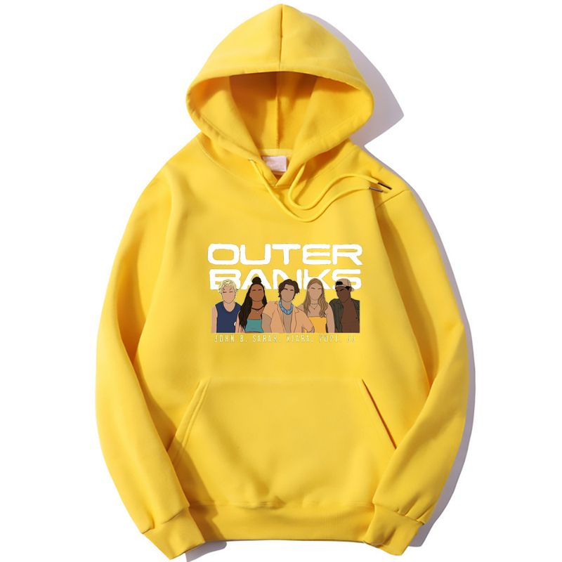 Pogue Life Outer Banks Hoodie Men Women's Fashion Hooded Sweatshirt Kids Clothing Boys Clothing Hip Hop Haruku Casual_voghion.com