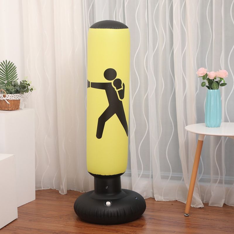 Colonne gonfiabili da boxe, fitness domestico, sacchi di sabbia verticali e giocattoli di sfiato per adulti_voghion.com