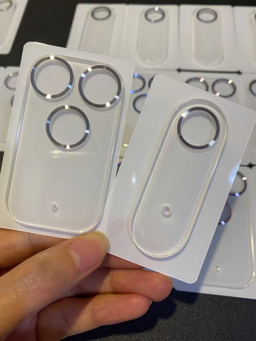 Full Cover Bling Camera Tempered Glass For IPhone 17 Pro Max 17 Air 14 15 16 Pro Max 12 13 Mini Lens Protector Screen Protector_voghion.com