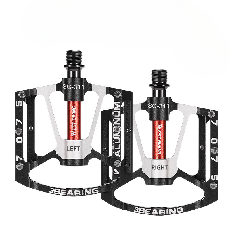 Xiqizhe Bicycle 3 Bearing Aluminum Alloy Main Body Ultra-light Anti-slip Mountain Bike Pedal_voghion.com