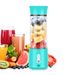 Portable Electric Juicer Blender - 500ml USB Rechargeable Smoothie Cup With 22000 RPM, 3 Blades For Fruits, Vegetables, Ice Crushing_voghion.com