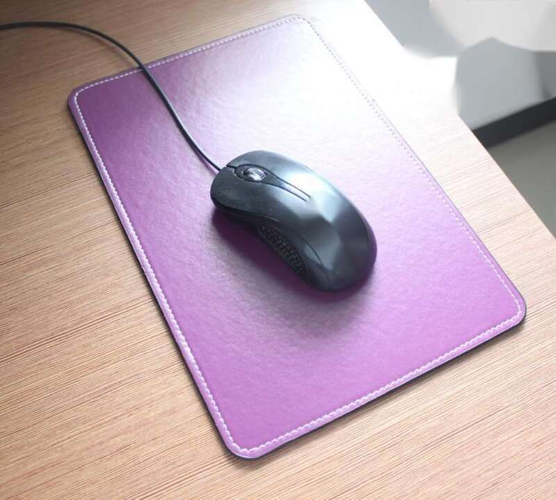 Tappetino per mouse grande Roland in pelle viola 30x20 di qualità imbattibile_voghion.com