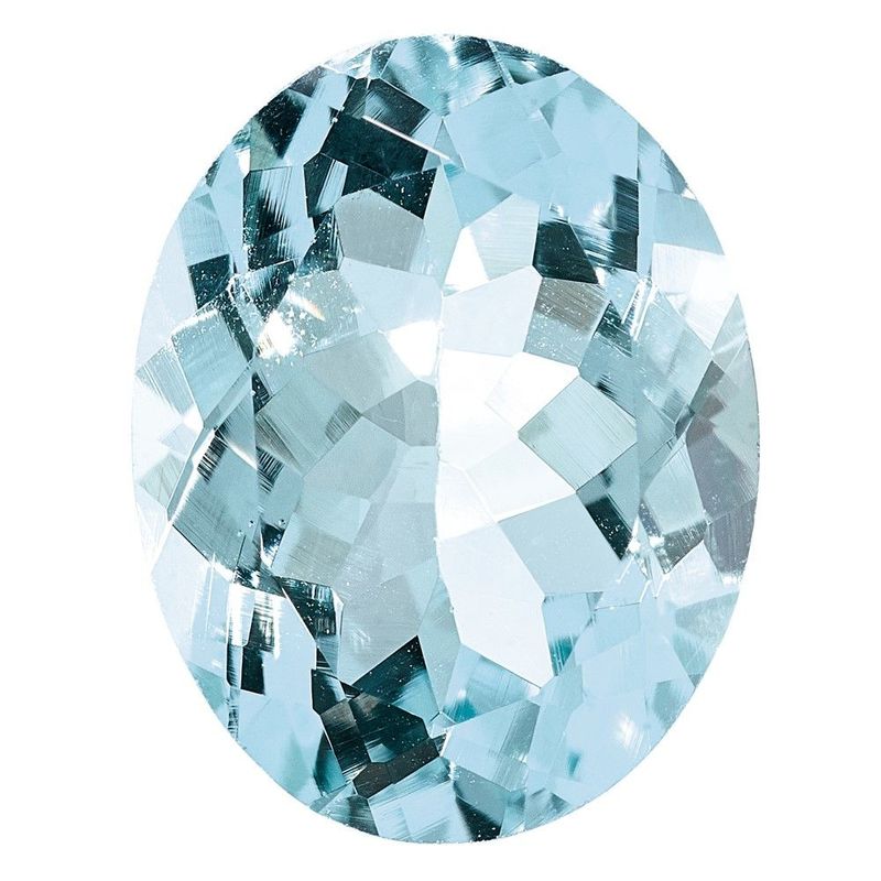 Aquamarine AA Quality 9x7mm Oval_voghion.com