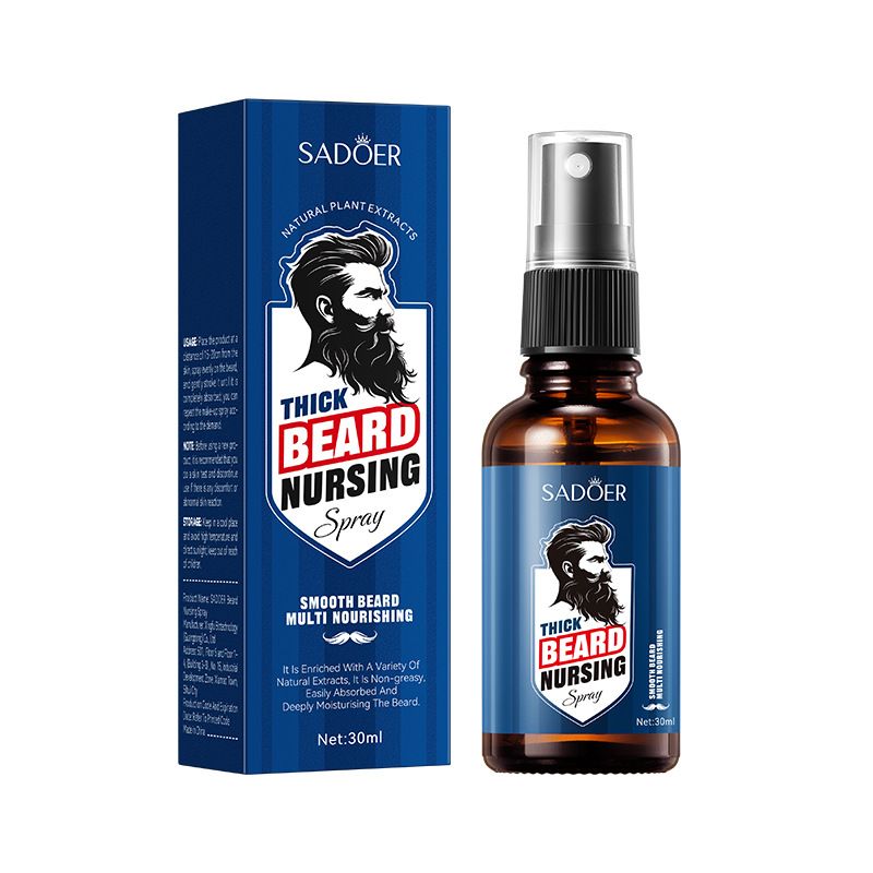 Spray idratante per barba da uomo SADOER Care Full English_voghion.com