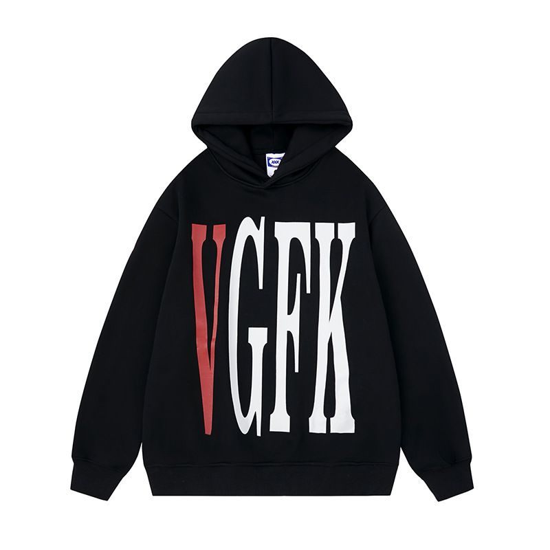 Men's Clothing Fashion Brand Loose Couple Hoodie Simple Full Length Large Letter Printing Plus Velvet Thickened Hooded Sweatshirt For Men_voghion.com