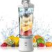 Aiguo Portable Home Use, Small Fruit Juice Extractor, Mini Electric Juicer Cup, Blender For Milkshakes_voghion.com