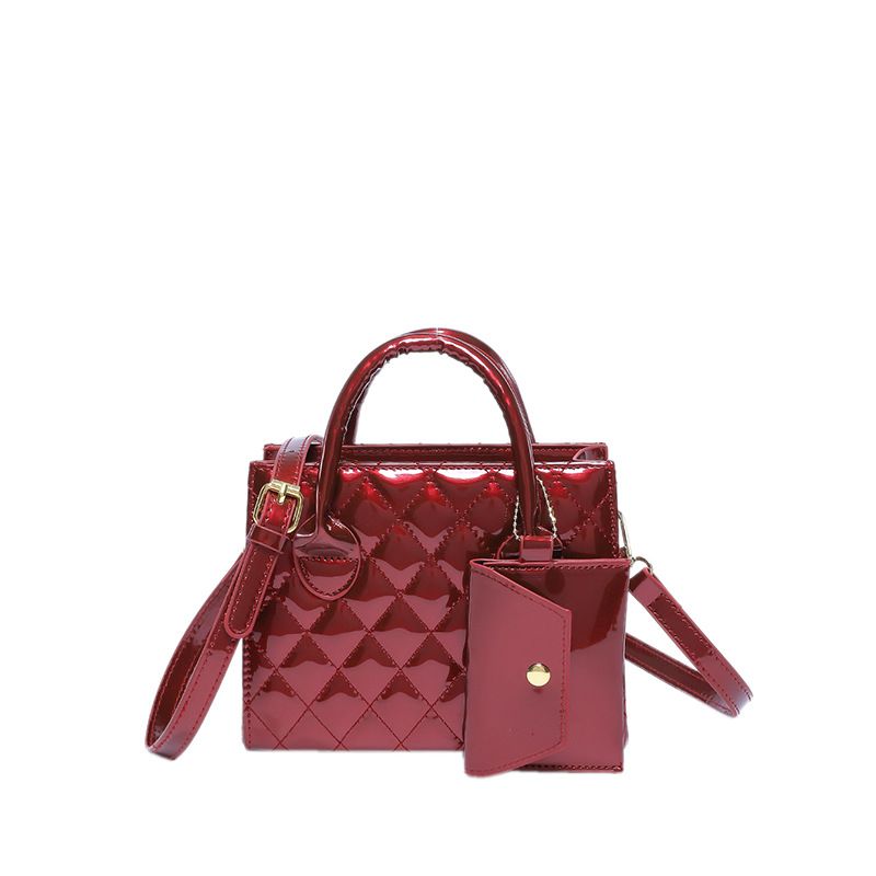 Cuir laqué léger et polyvalent, avancé, grande capacité, mode, nouveau Design de petite forme, épaule unique, 2024_voghion.com