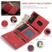 DG.MING Κόκκινο Γυναικείο Μικρό Πορτοφόλι Χειρός Μεγάλης Χωρητικότητας, Μοντέρνο Πορτοφόλι Πολλαπλών Καρτών, Πολυλειτουργικό Μαγνητικό Μικρό Πορτοφόλι_voghion.com