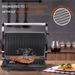220V Panini Grill & Toaster - For Steak, Meat Sausage, Burger & Sandwich Making, Breakfast Machine_voghion.com