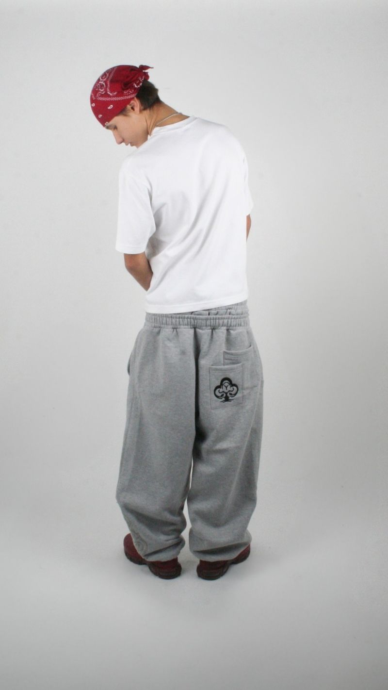 Herenkleding Populaire Five Pointed Star Jacquard-serie Casual tweedelige wijde broek_voghion.com