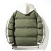 Men's Winter Puffer Jacket - Oversized Hooded Quilted Coat With Thickened Down Alternative Filling, Trendy Streetwear For Teens & Young Adults_voghion.com