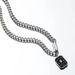 Cuban Thick Chain Nameplate Letter Block Fashion Ins Style Hip Hop Versatile Trendy Street Titanium Steel Necklace_voghion.com