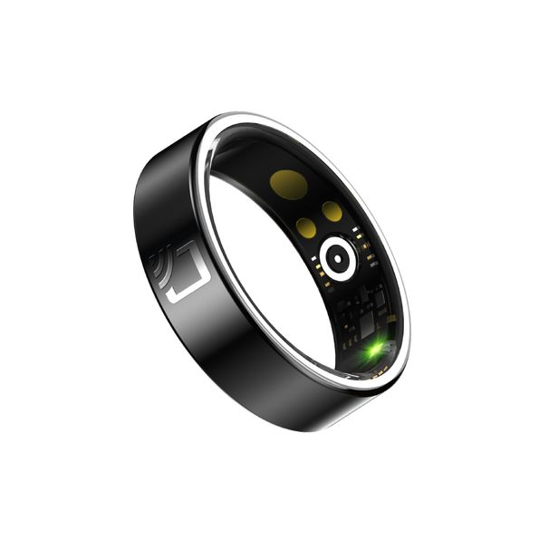 Anello intelligente R20 NFC - Fitness tracker impermeabile in ceramica con monitoraggio di pressione sanguigna/SpO2/frequenza cardiaca/sonno/passi_voghion.com