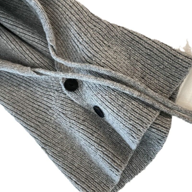 Balaklafa Women's Korean Winter Warm Scarf One Piece Ear Protector Knitted Wool Hat High End_voghion.com