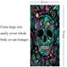 Colored Skeleton Beach Towel, Superfine Fiber Beach Towel, Bath Towel, Versatile Square Towel, Beach Towel_voghion.com
