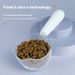 Pet cat and snacks, main food, dog spoon, plastic sealing clip cup, transparent scale, food spoon_voghion.com