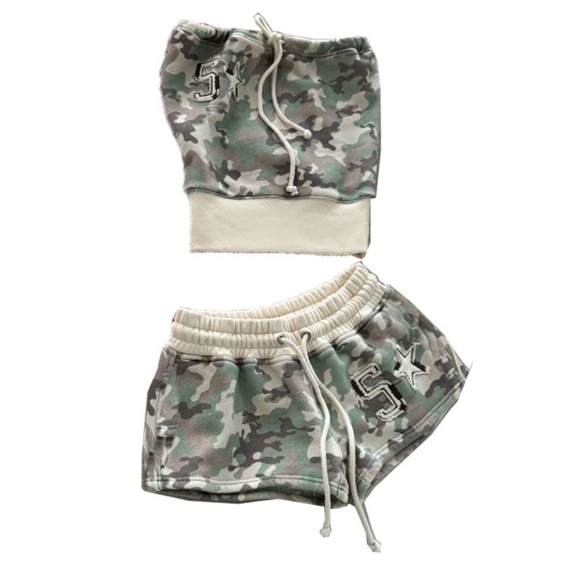 Abbigliamento da donna, stampe alla moda, casual, per le vacanze, per ragazze hot, top a tubino, pantaloncini di corda, tuta_voghion.com