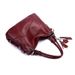 Versatile Women's Fashion Mom Bag Stylish Large Capacity Soft Leather Tassel Handbag For Middle-aged And Elderly_voghion.com
