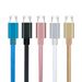 Music Festival 123 meter suitable for Apple Type-C nylon woven phone data cable, Android fast 2A charging cable_voghion.com