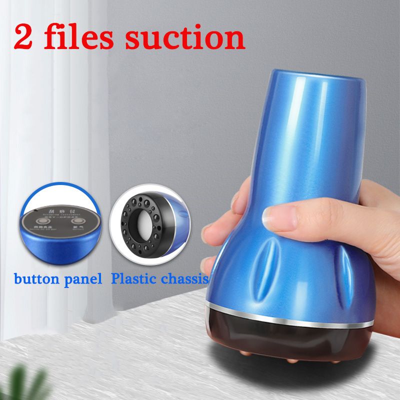 Electric Vacuum Cupping Massage Negative Pressure Scraping Suction Cup Massage Anti-Cellulite Body Fat Burning Health_voghion.com