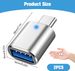 OTG adapter USB female to typec male mobile phone 3.0 adapter laptop docking station car_voghion.com