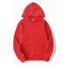 Men's Casual Solid Color Hooded Sweatshirt - Lightweight Breathable Pullover With Side Pockets For Sports & Daily Wear_voghion.com
